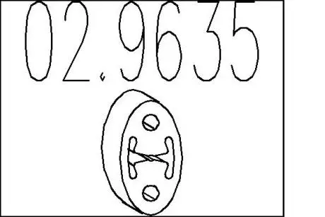 Буфер, глушитель MTS 02.9635