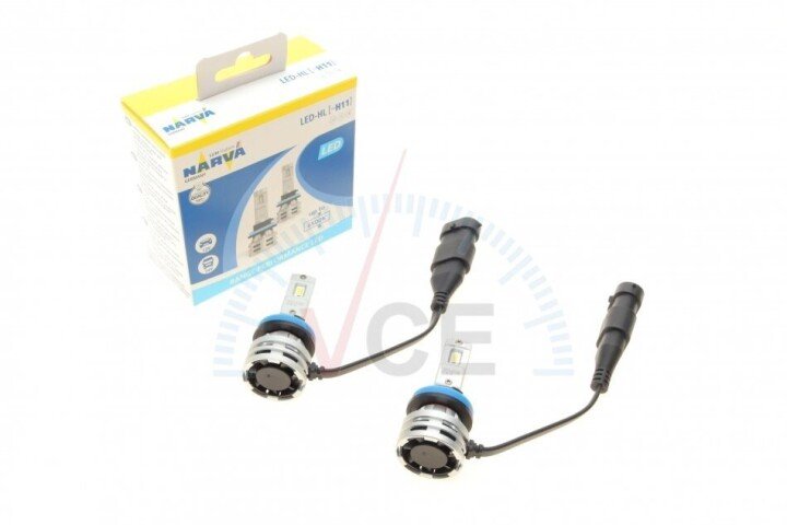 Автолампа range performance led h11 pgj19-2 24 w NARVA 180483000 (фото 1)