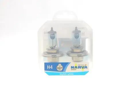 Автолампа h4 12v 60/55w p43t range power blue+ (3700k) (2 шт.) NARVA 486772100