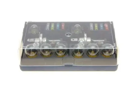 Комплект лампочек h4 24v p43t (c10w, h4, r10w, p21w (s25), w5w (t10)) (14 шт) NARVA 986143010