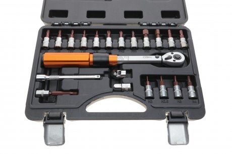 Ключ динамометрический 1/4”, 5-25 нм, набор из 21 шт NEO TOOLS 08-821