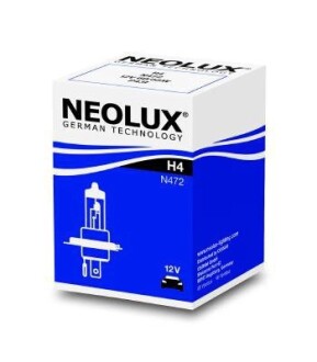 Автолампа h4 p43t 55 w 60 w белая NEOLUX N472