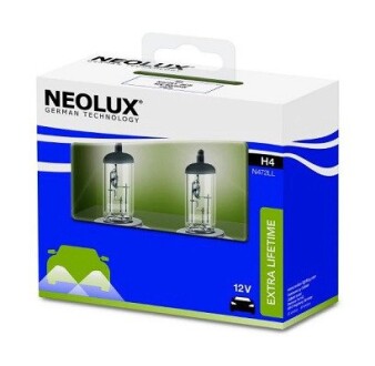 Автолампа h4 p43t 55 w 60 w прозрачная NEOLUX N472LLSCB