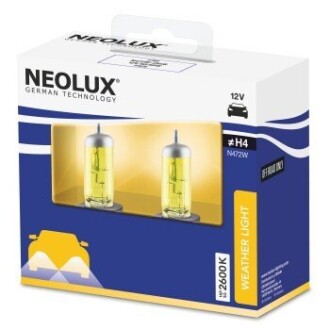 Автолампа галогеновая 60/55w NEOLUX N472W-2SCB