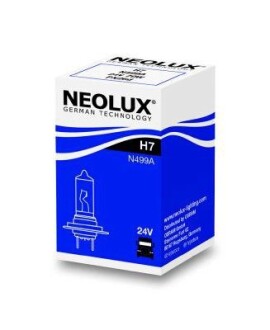 Автолампа h7 px26d 70 w прозрачная NEOLUX N499A