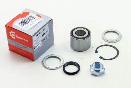 Подшипник ступицы задней peugeot 106/205/206/306/309 83- (25x52x37) Nfc-europe NFB1161