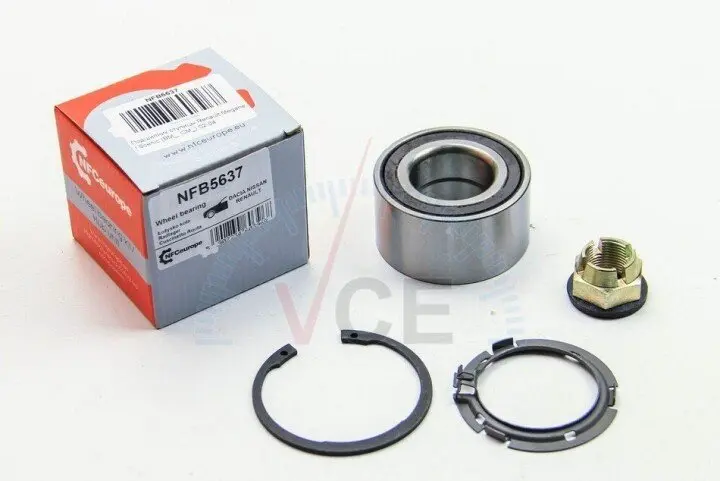 Подшипник ступицы перед. kangoo 08- (r14)/megane 03-08/logan 05- (37x72x37) Nfc-europe NFB5637 (фото 1)
