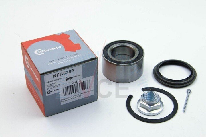 Подшипник ступицы зад. mazda 323/mx-3/mx-5/premacy 89-04 (d-40mm) Nfc-europe NFB5780 (фото 1)