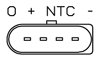 Датчик, тиск у впускній трубі NGK 93653 (фото 2)