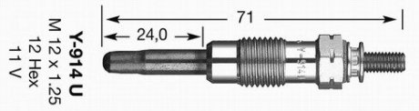 Свеча накаливания NGK Y-914U