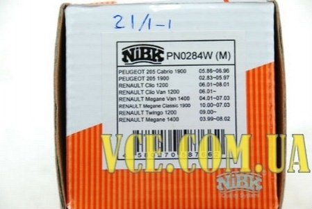 Тормозные колодки передние Nibk PN0284W (фото 1)