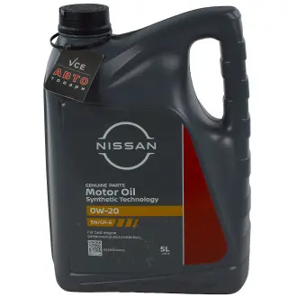 Масло моторное nssan motor ol fs 0w-20 5л NISSAN KE900-90143