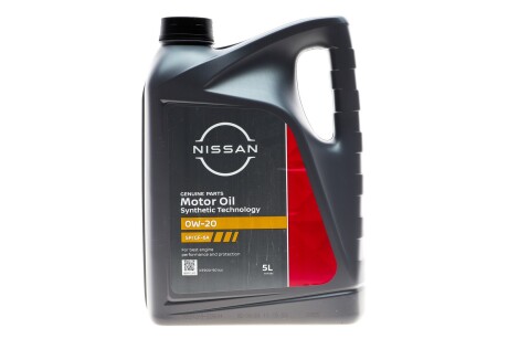 Олива 0W20 Motor Oil (5L) (SN/GF-5) NISSAN KE90090144