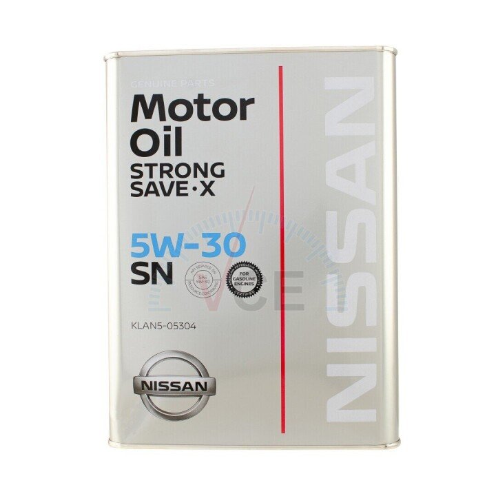 Олива nssan sn strong save x 5w-30(japan) 4л. NISSAN KLAN5-05304 (фото 1)