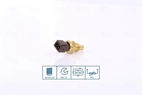 Датчик температури Nissens 207014