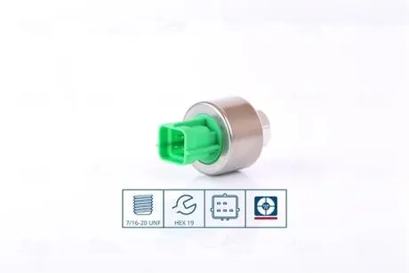 Датчик тиску кондиціонера повітря Nissens 301127