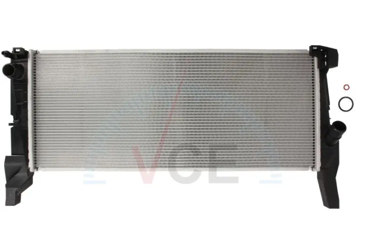 Радіатор двигуна (акпп) BMW 2 (F45), X1 (F48) 2.0 11.13-10.21 Nissens 606562 (фото 1)