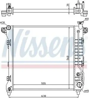 Радіатор Nissens 60998