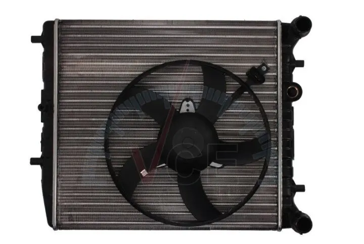 Радиатор, охлаждение двигателя Nissens 64103 (фото 1)