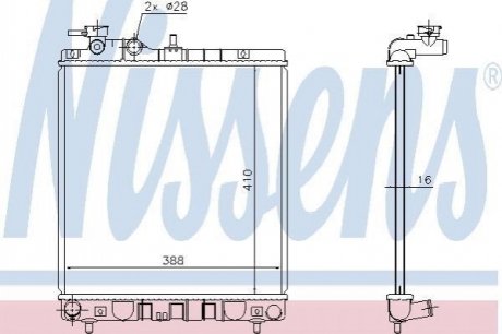 Интеркуллер Nissens 675006