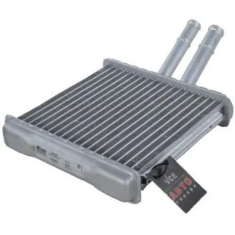 Радиатор обогрева (печки) Lanos, Sens, Nubira (цельноалюминиевый) 17трубок Nissens 76502