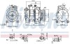 Компрессор кондиционера Nissens 890072 (фото 6)