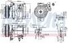 Компрессор кондиционера Nissens 890332 (фото 7)