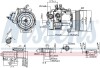 Компресор кондиціонера Nissens 89462 (фото 7)