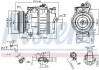 Компресор кондиціонера Nissens 89487 (фото 6)