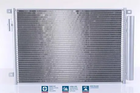 Радиатор кондиционера воздуха Nissens 940693
