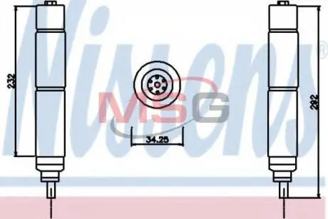 Осушитель Nissens 95336