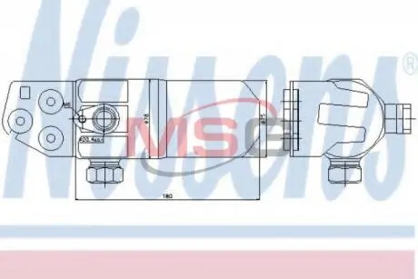 Осушувач Nissens 95472