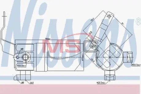 Осушувач Nissens 95552
