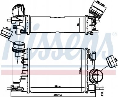 Інтеркулер Nissens 961521