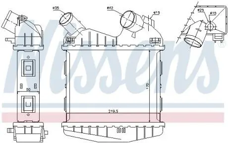 Інтеркулер Nissens 96499