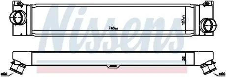 Интеркуллер Nissens 96623