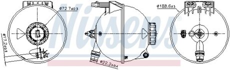 Розширювальний бачок Nissens 996309