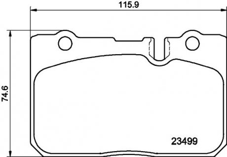 Колодки тормозные дисковые передние lexus ls 400 (94-97) NISSHINBO NP1063 (фото 1)