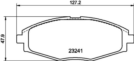 Колодки гальмові дискові передні chery qq/daewoo matiz 0.8, 1.0 (03-) NISSHINBO NP6006