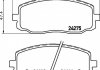 Колодки тормозные передние дисковые hyundai i10/kia picanto 1.0, 1.1 (07-) NISSHINBO NP6024 (фото 1)