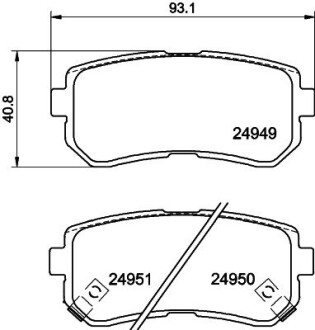 Тормозные колодки NISSHINBO NP6117