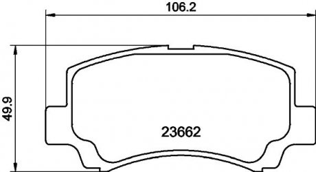 Колодки тормозные дисковые передние chery qq6 1.1, 1.3 (06-13)/suzuki wagon 1.2 (98-00) NISSHINBO NP9020