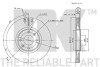 Диск тормівний передній вентильований citroen c4 picasso 2008-2014 NK 201938 (фото 3)