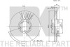 Диск гальмівний NK 202544 (фото 3)