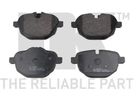 Комплект тормозных колодок, дисковый тормоз NK 221545