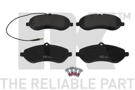 Комплект тормозных колодок, дисковый тормоз NK 221961