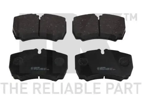 Комплект тормозных колодок, дисковый тормоз NK 222368