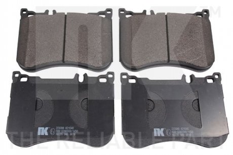 Комплект тормозных колодок, дисковый тормоз NK 223388