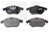 комплект тормозных колодок, дисковый тормоз 223628