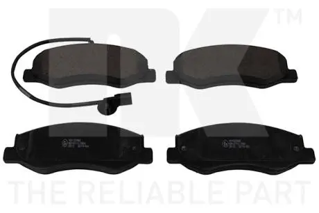 Комплект тормозных колодок, дисковый тормоз NK 223965